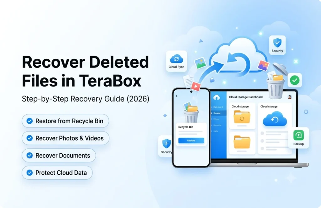 How to Recover Deleted Files in TeraBox