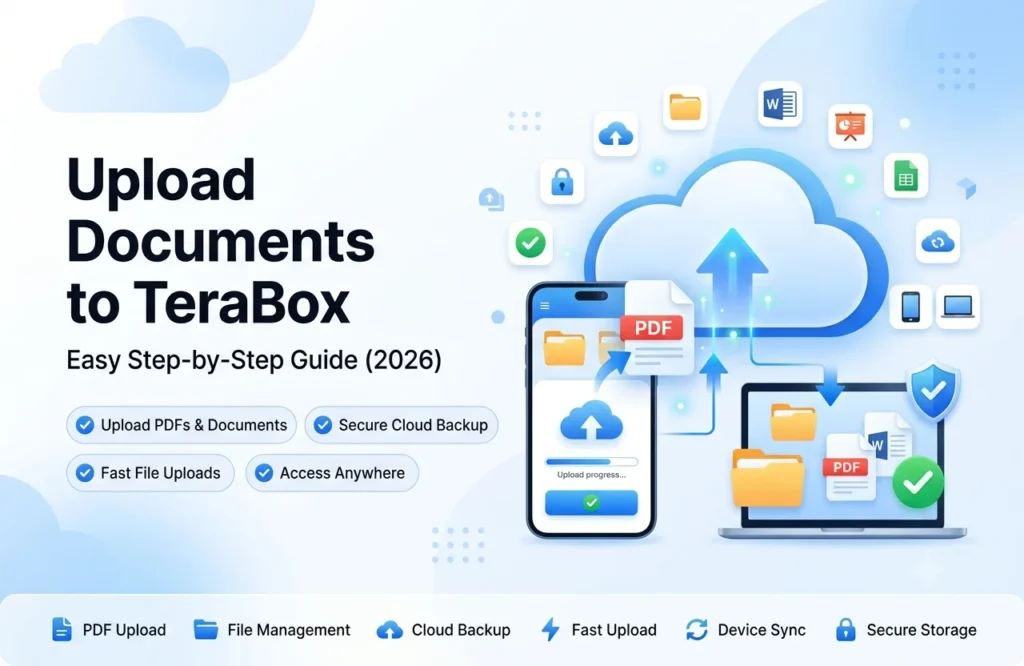 TeraBox Apk Guides 1 How to Upload Documents on TeraBox