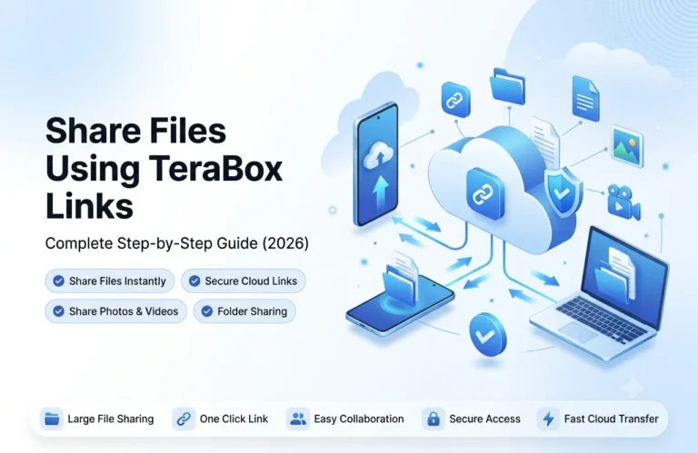 Share Files Using TeraBox Links 6 Share files using terabox