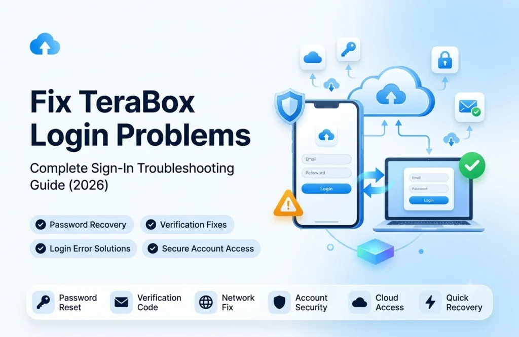 Login Problems and Solutions 1 TeraBox Login Problems & Solutions