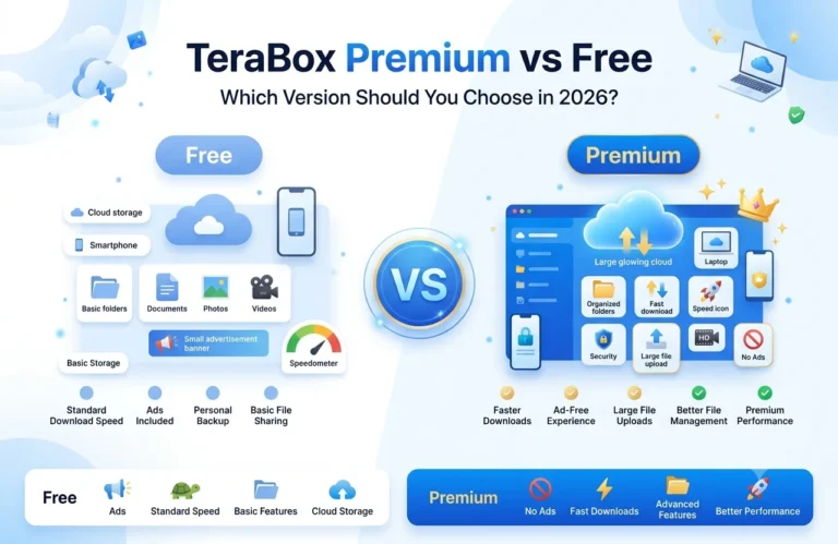 TeraBox Premium vs Free 5 TeraBox Premium vs Free
