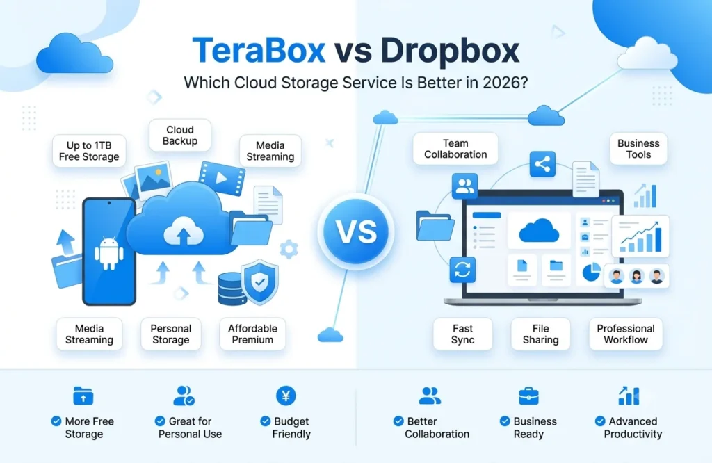 TeraBox vs Dropbox 1 TeraBox vs Dropbox